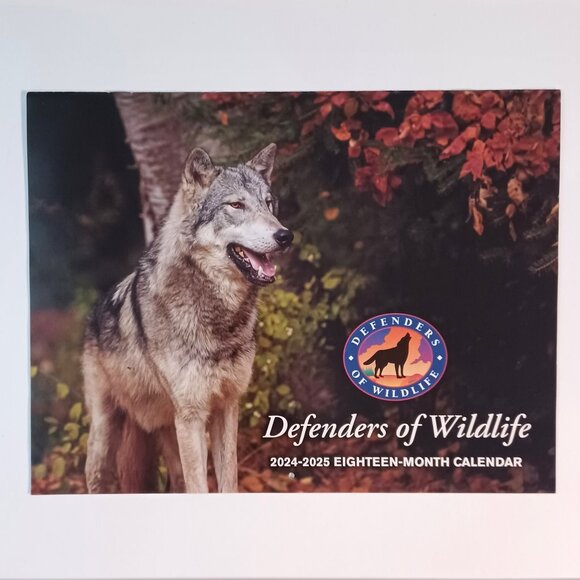 Lot of 3 Wildlife Calendars 2025 Audobon Society and Defenders of Wildlife - Picture 5 of 9